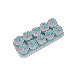 BS-129 PLASTİK BASMALI SAYI KUPAT SET - Pastry Planet