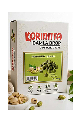 KORİNİTTA DAMLA DROP ANTEP FISTIĞI 1 KG (K:15) - 1