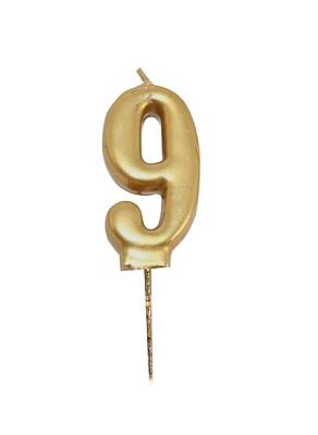 MUMAY ALTIN RENK RAKAM MUM 9 NO *10 - 1