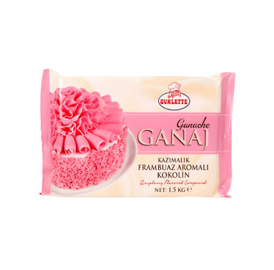 OVALETTE GANAJ FRAMBUAZ 1,5 KG*10 - 1